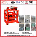 new type china multifunctional simple small vibrated hand press brick/block making machine